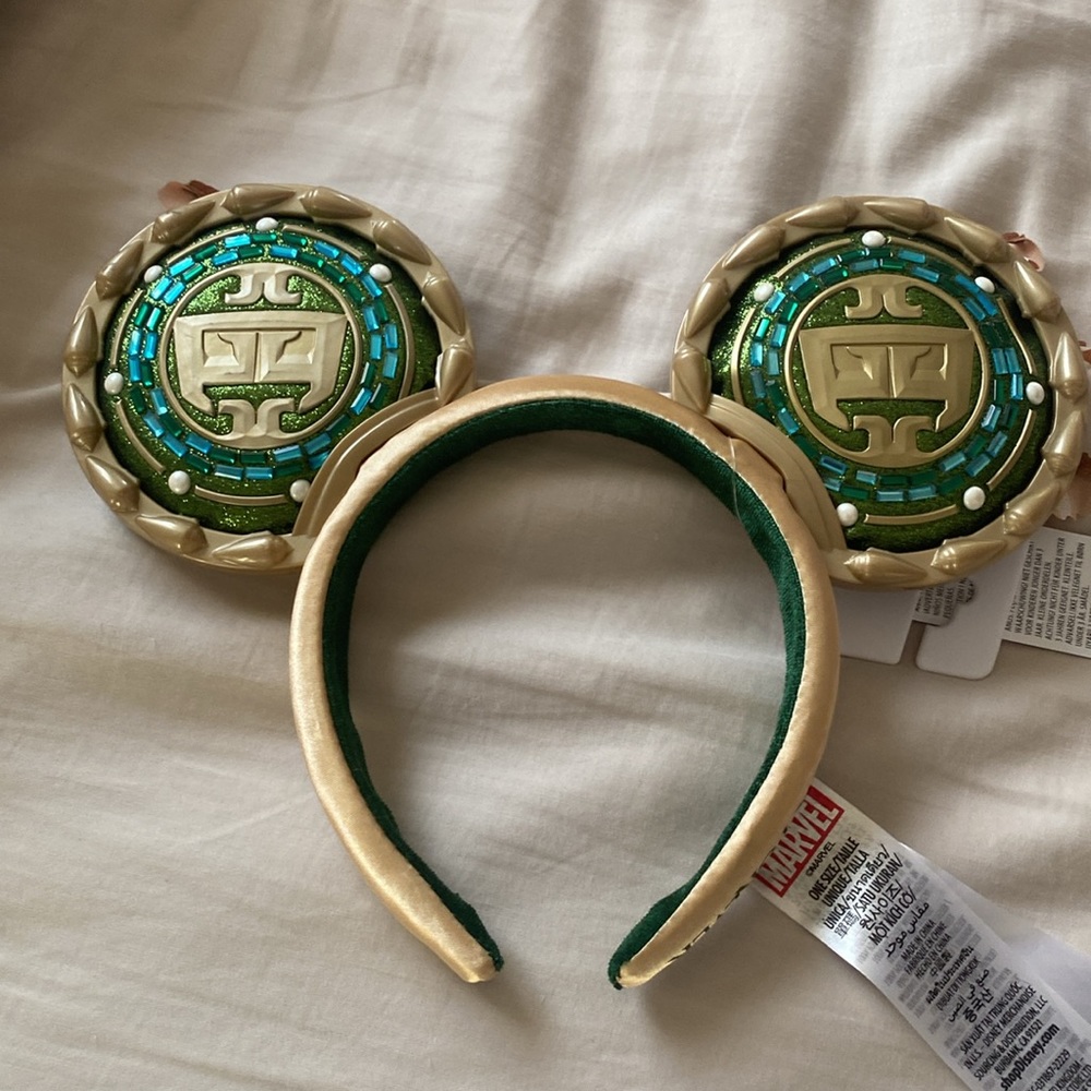 Marvel Green and Gold Ears Headband